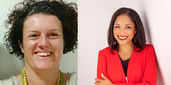 Fiona Scorgie left and Janan Dietrich are recipients of an ALIVE research grant to explore COVID vaccine hesitancy amongst SA healthcare workers